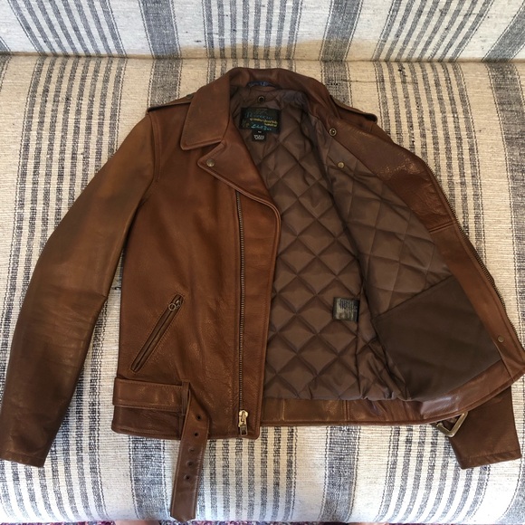 Schott NYC Brown Steerhide Perfecto Leather Jacket - Picture 2 of 10